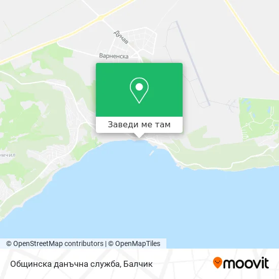 Общинска данъчна служба карта