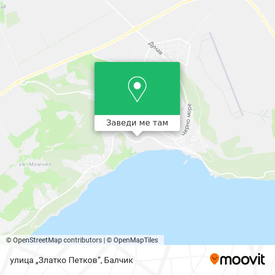 улица „Златко Петков“ карта