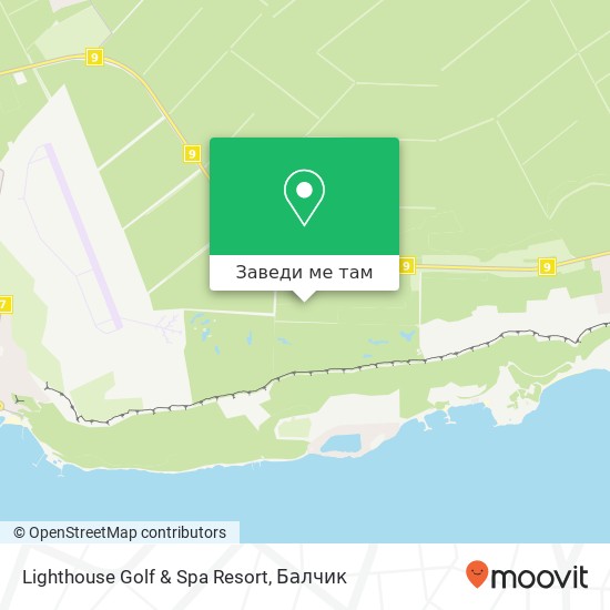 Lighthouse Golf & Spa Resort карта