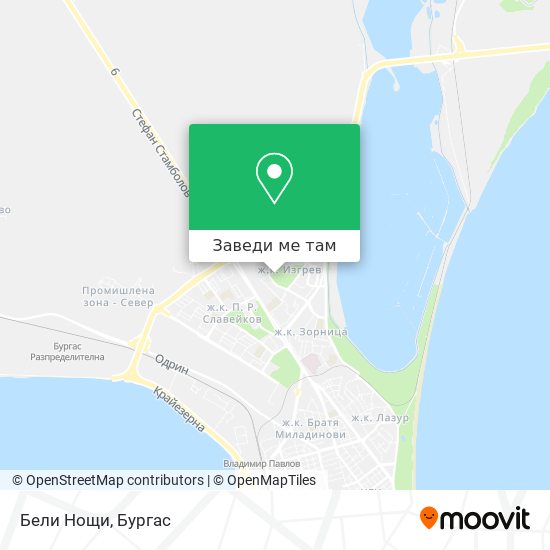 Бели Нощи карта