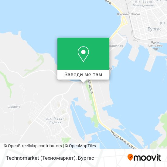 Technomarket (Техномаркет) карта