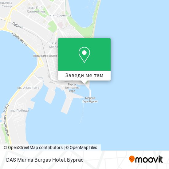 DAS Marina Burgas Hotel карта