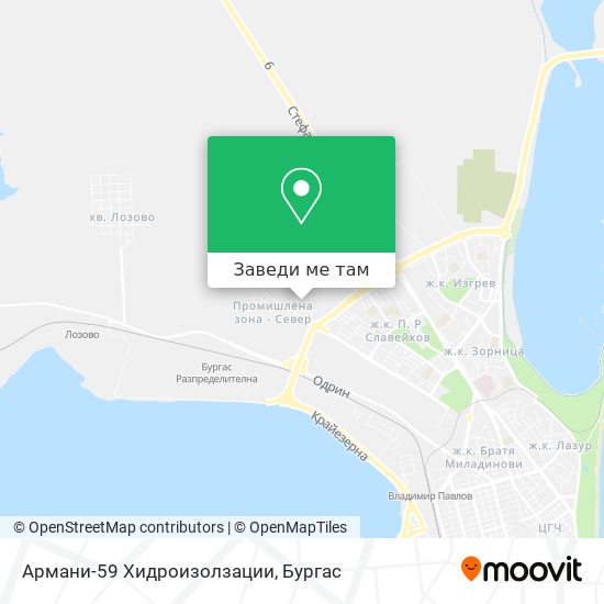 Армани-59 Хидроизолзации карта