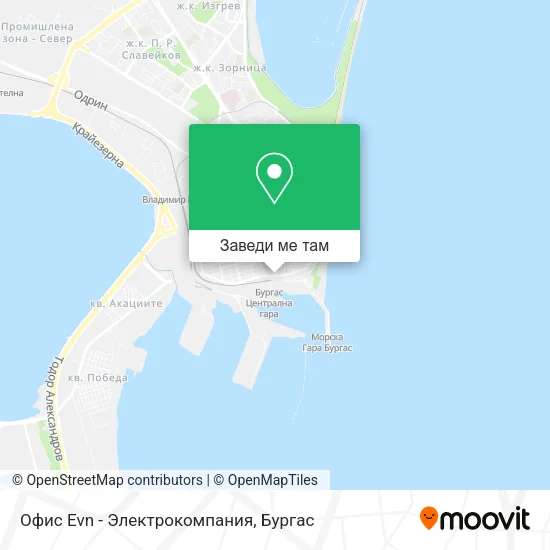 Офис Evn - Электрокомпания карта
