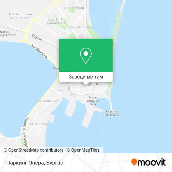 Паркинг Опера карта