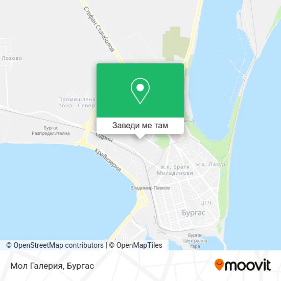 Мол Галерия карта