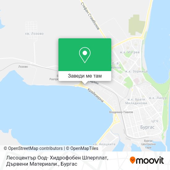 Лесоцентър Оод- Хидрофобен Шперплат, Дървени Материали. карта