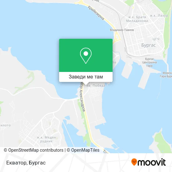 Екватор карта