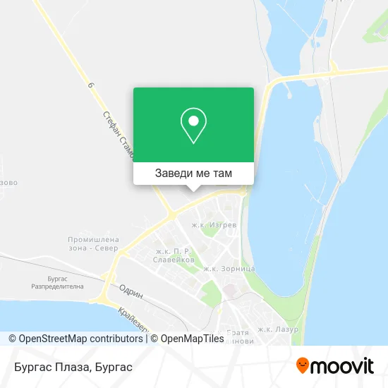 Бургас Плаза карта