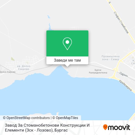 Завод За Стоманобетонови Конструкции И Елементи (Зск - Лозово) карта