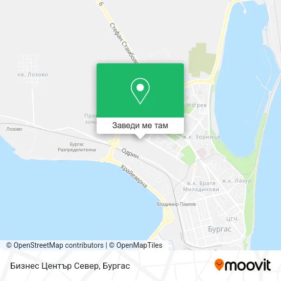 Бизнес Център Север карта