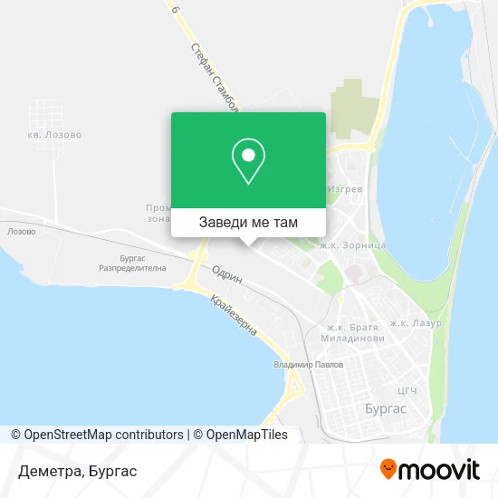 Деметра карта