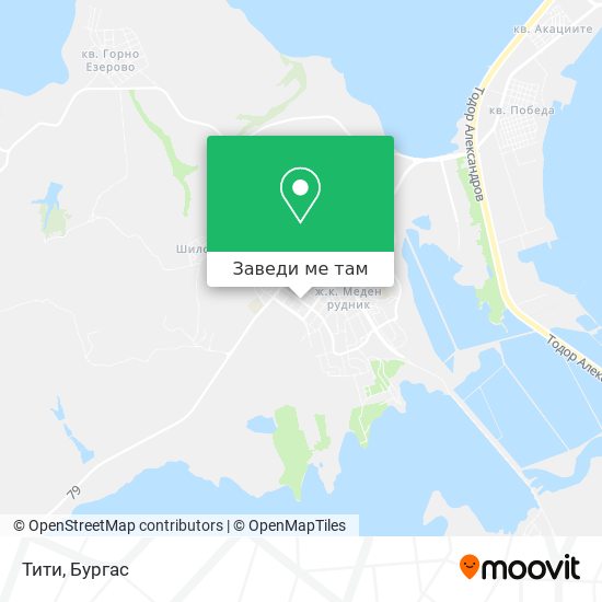 Тити карта