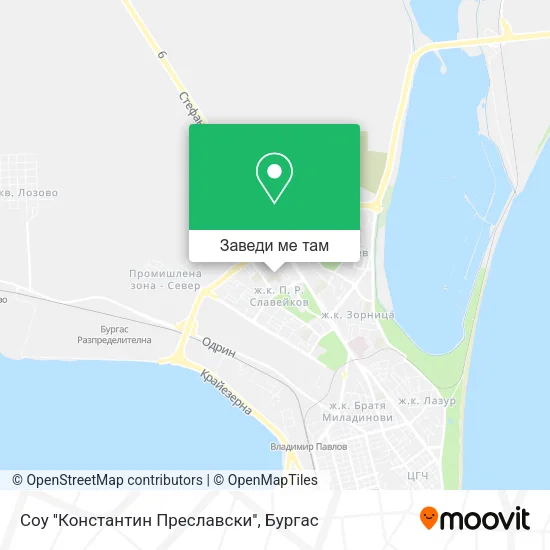 Соу ''Константин Преславски'' карта