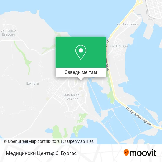 Медицински Център 3 карта