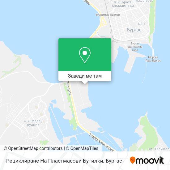 Рециклиране На Пластмасови Бутилки карта