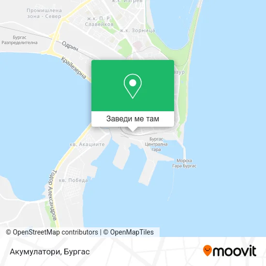 Акумулатори карта