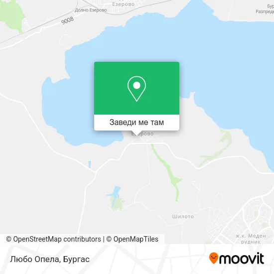 Любо Опела карта