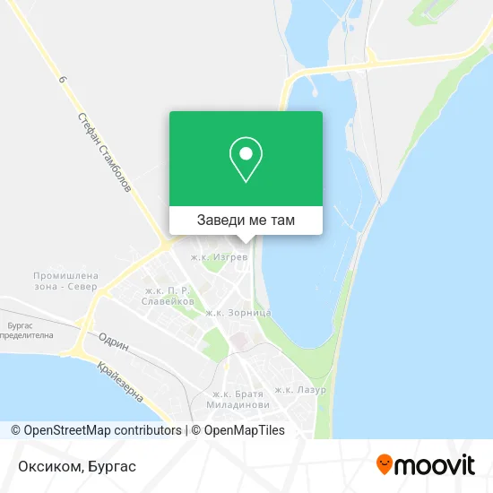Оксиком карта