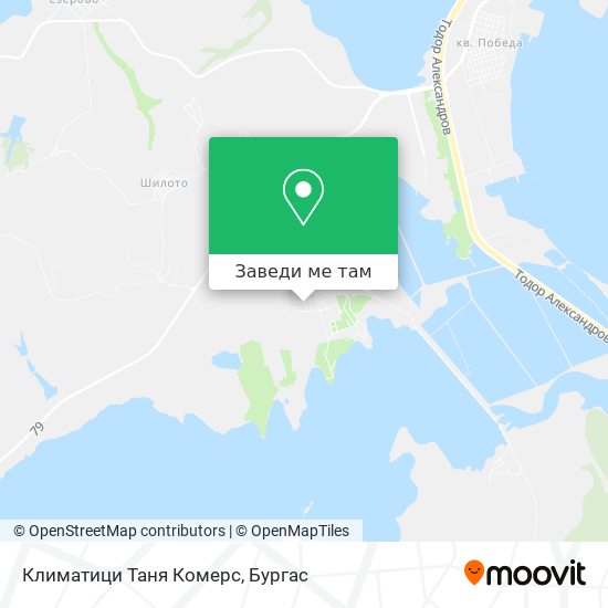 Климатици Таня Комерс карта