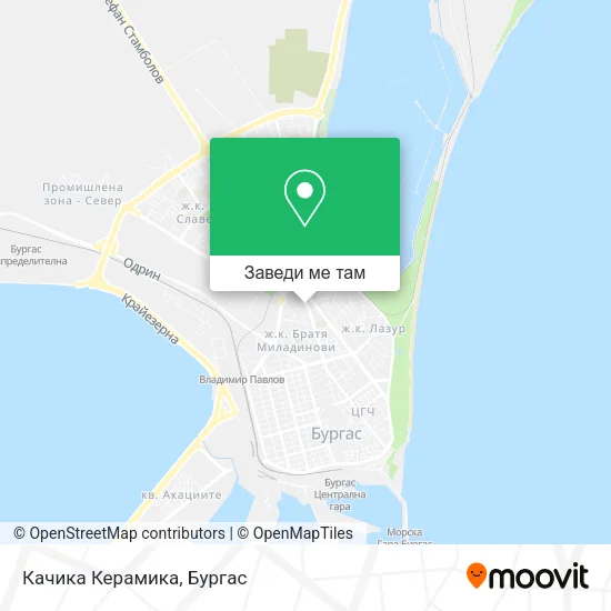 Качика Керамика карта