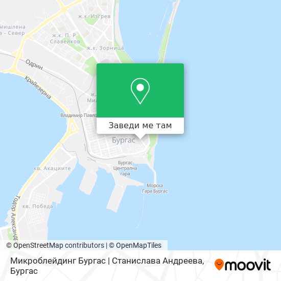 Микроблейдинг Бургас | Станислава Андреева карта