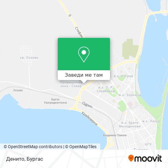 Денито карта