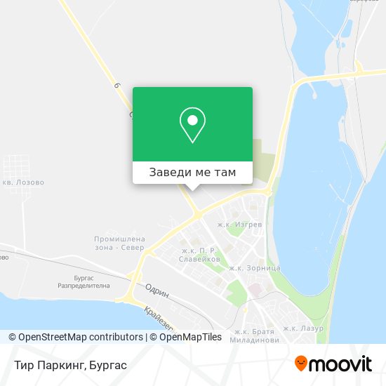 Тир Паркинг карта