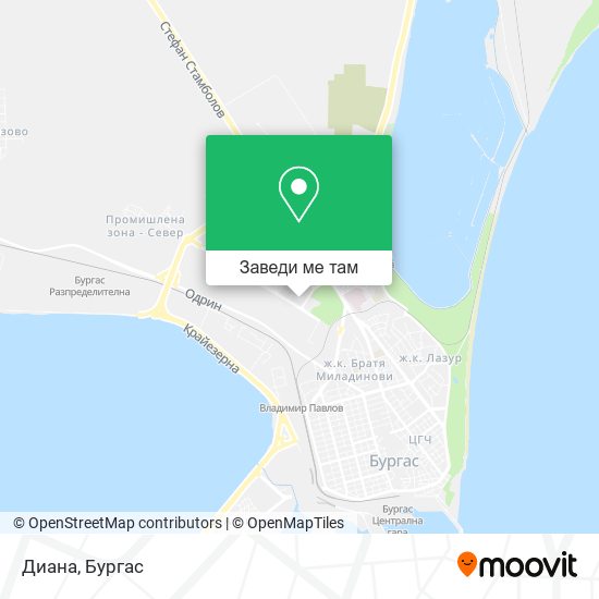 Диана карта