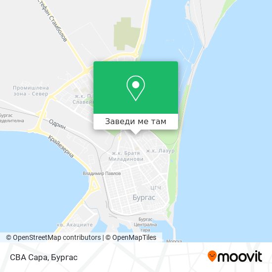 CBA Сара карта