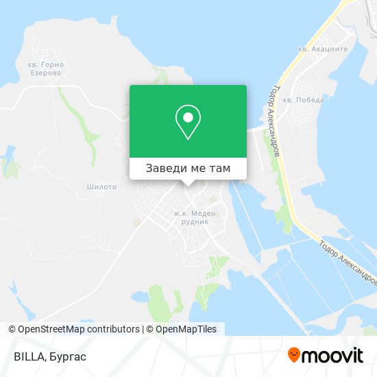BILLA карта