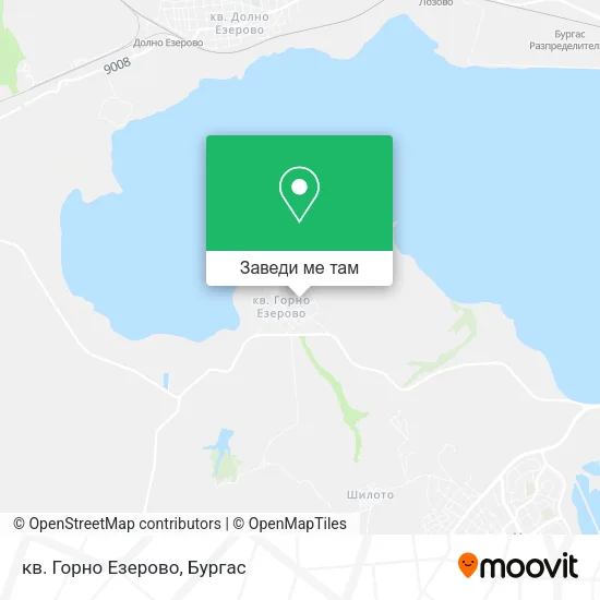 кв. Горно Езерово карта