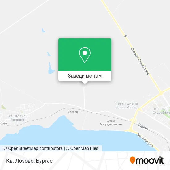 Кв. Лозово карта