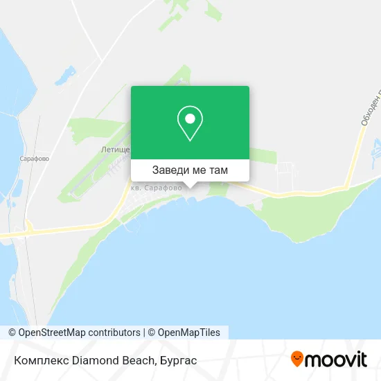 Комплекс  Diamond Beach карта