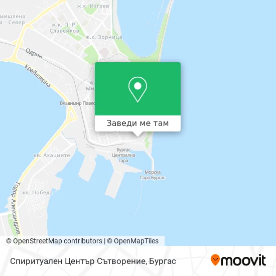Спиритуален Център  Сътворение карта