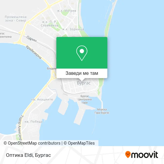 Оптика Eldi карта