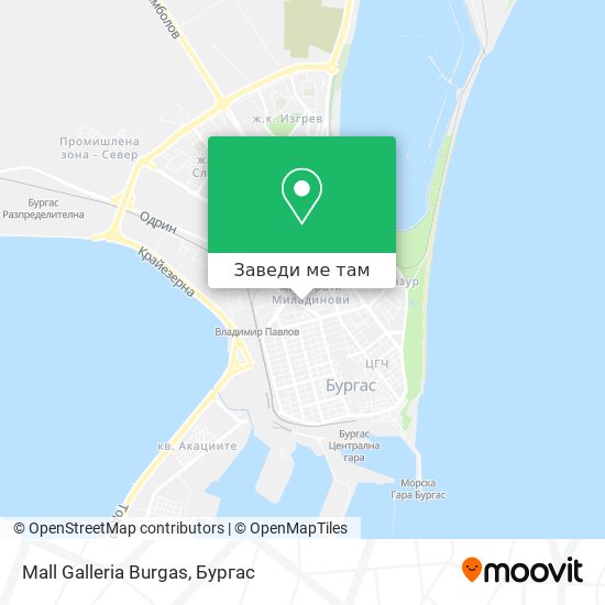 Mall Galleria Burgas карта