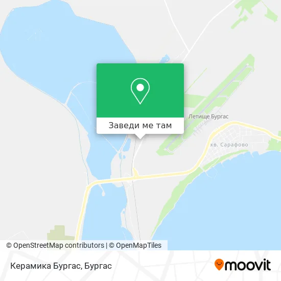 Керамика Бургас карта