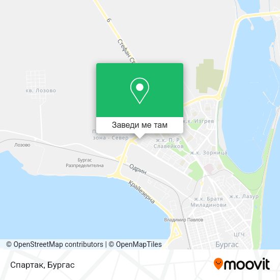 Спартак карта
