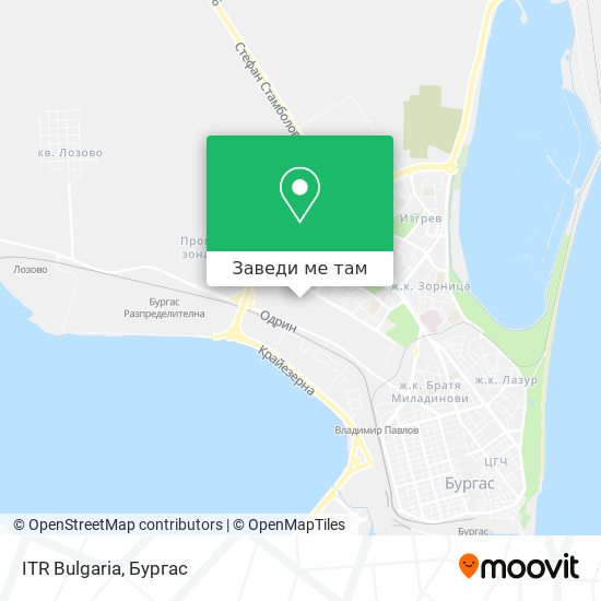 ITR Bulgaria карта