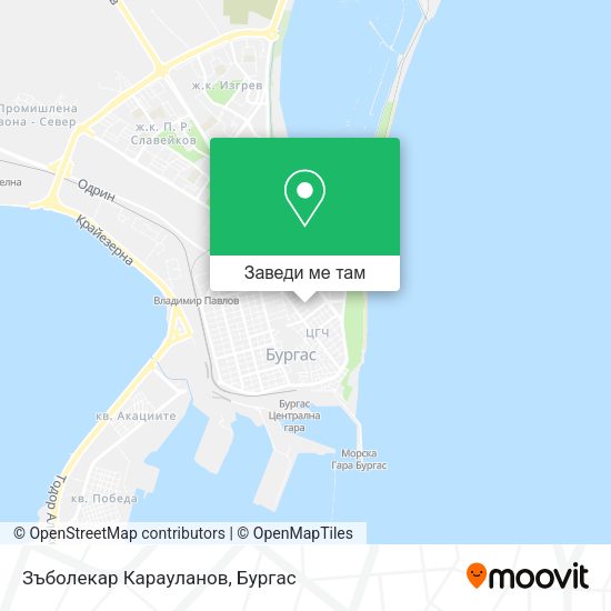 Зъболекар Карауланов карта