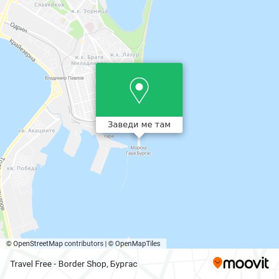 Travel Free - Border Shop карта