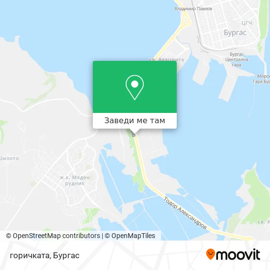 горичката карта