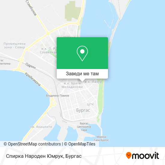 Спирка  Народен Юмрук карта