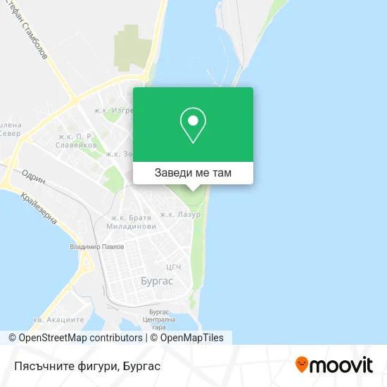 Пясъчните фигури карта
