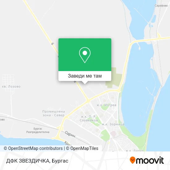 ДФК  ЗВЕЗДИЧКА карта
