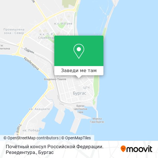 Почётный консул Российской Федерации. Резедентура. карта