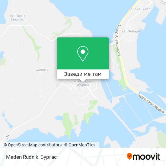 Meden Rudnik карта