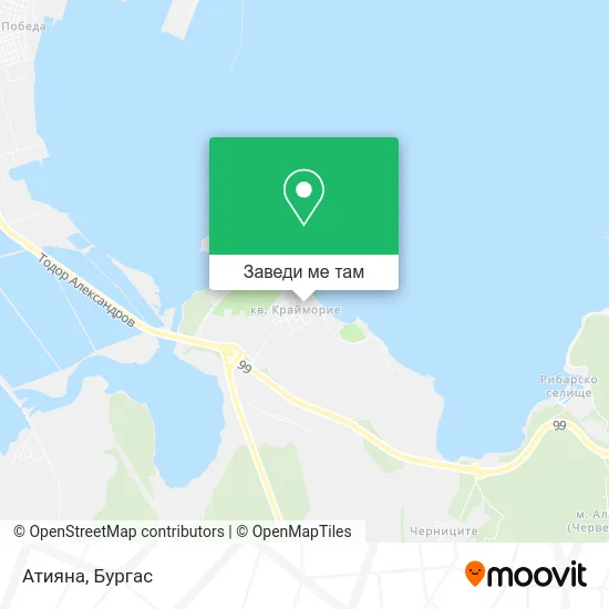 Атияна карта