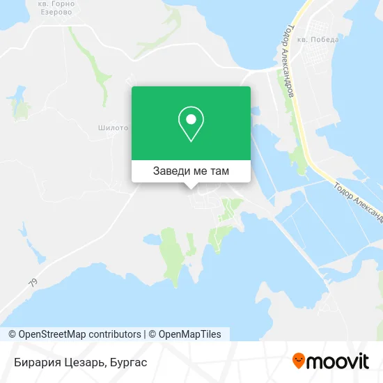 Бирария Цезарь карта